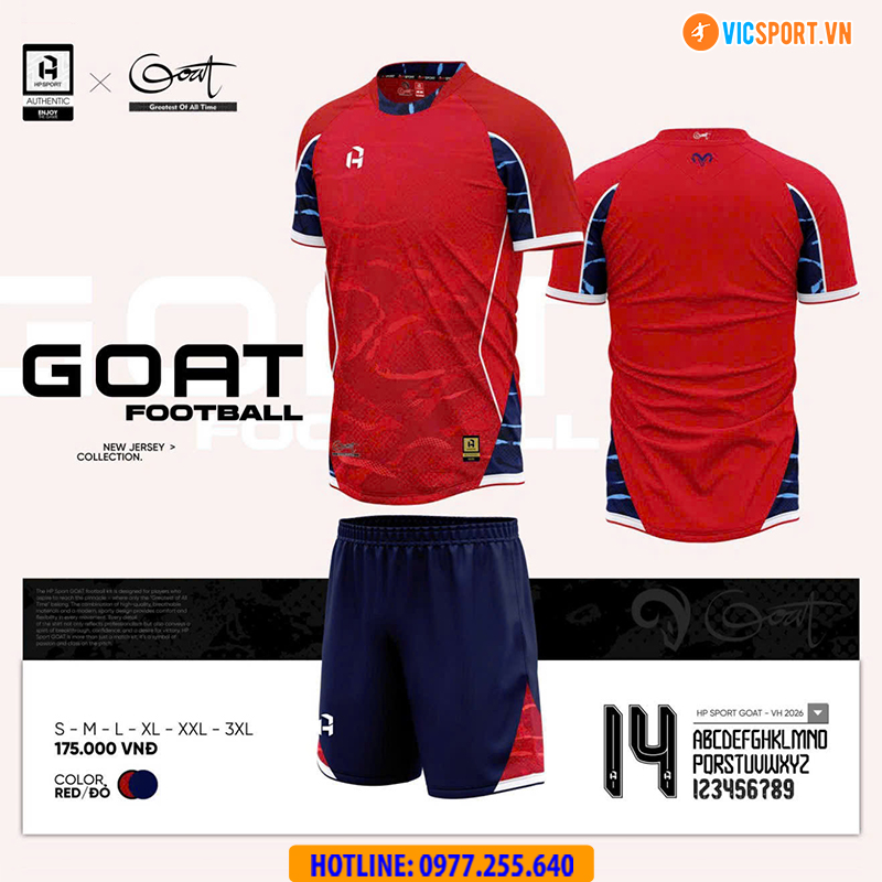 Áo đá banh không logo HP Goat - Hình ảnh 13