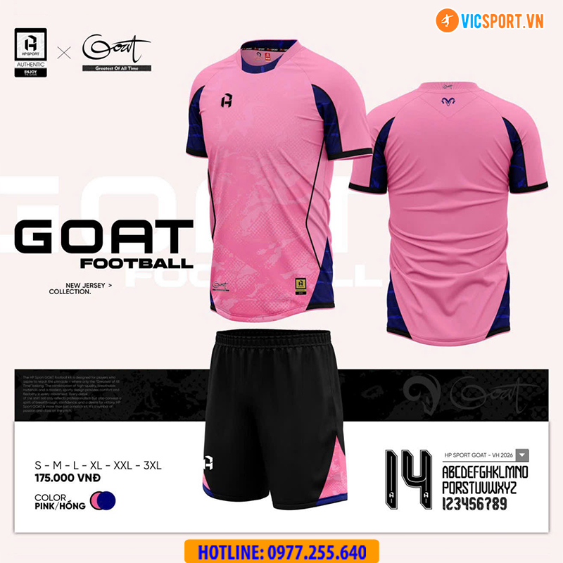 Áo đá banh không logo HP Goat - Hình ảnh 16