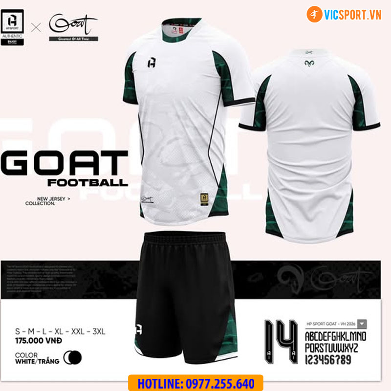 Áo đá banh không logo HP Goat - Hình ảnh 15