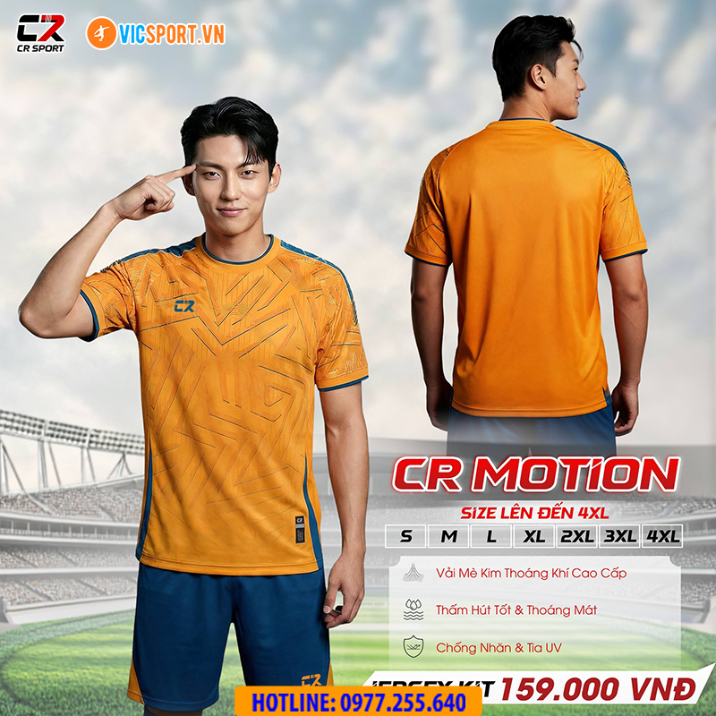 Áo đá banh không logo CR Motion - Hình ảnh 14