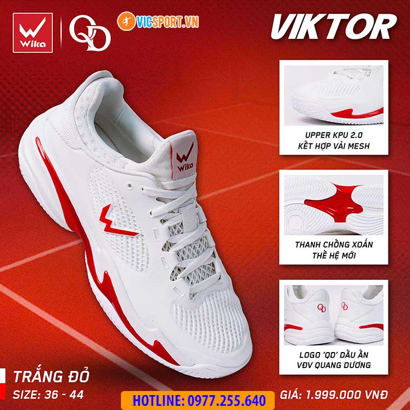 Giày thể thao Wika Viktor x Quang Dương đa năng - Hình ảnh 28