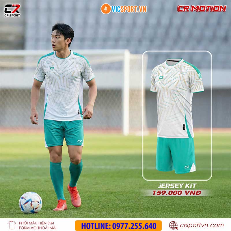 Áo đá banh không logo CR Motion - Hình ảnh 43