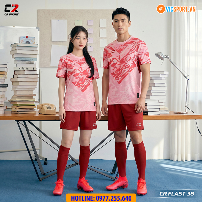 Áo đá banh thiết kế CR Flast 38 - Hình ảnh 6