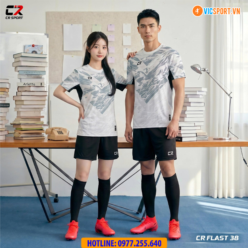 Áo đá banh thiết kế CR Flast 38 - Hình ảnh 7