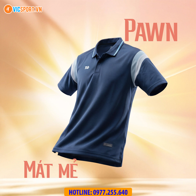 Áo polo thể thao nam Bulbal Pawn đa năng - Hình ảnh 3