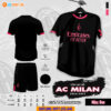 Áo đá banh Clb AC Milan mùa giải 2026-2027 vải mè