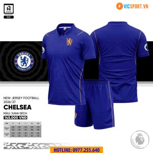 Áo đá banh Clb Chelsea mùa giải 2026-2027 vải mè