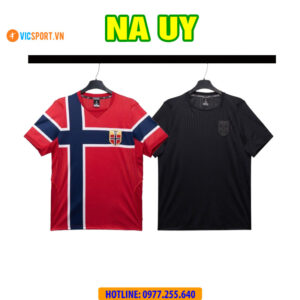 Áo đá banh Strivend đội tuyển Na Uy WC 2026