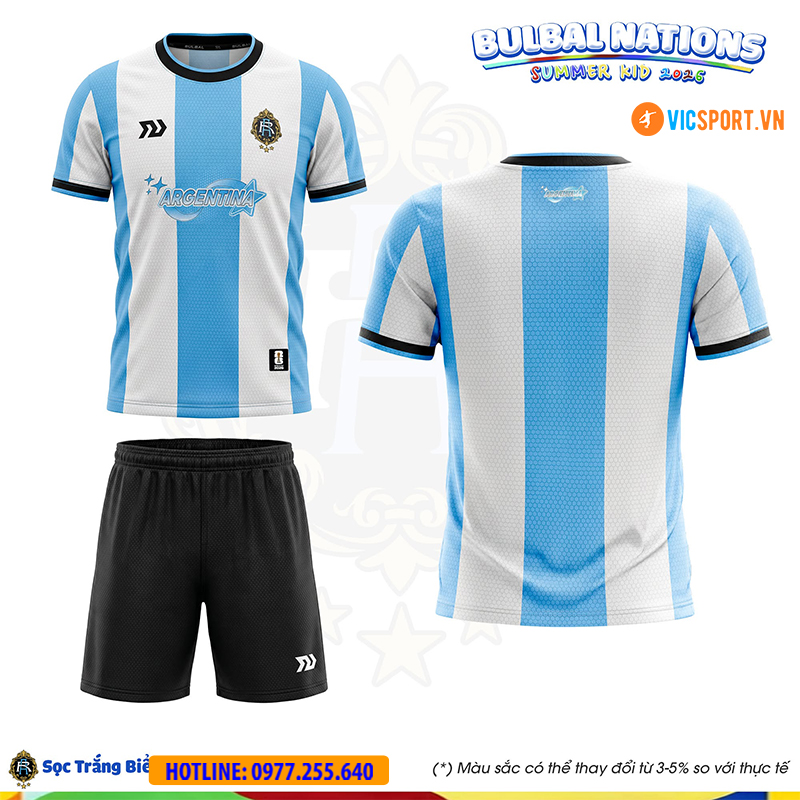 Quần áo bóng đá trẻ em Bulbal Nations - Summer Kid 2026 - Hình ảnh 28