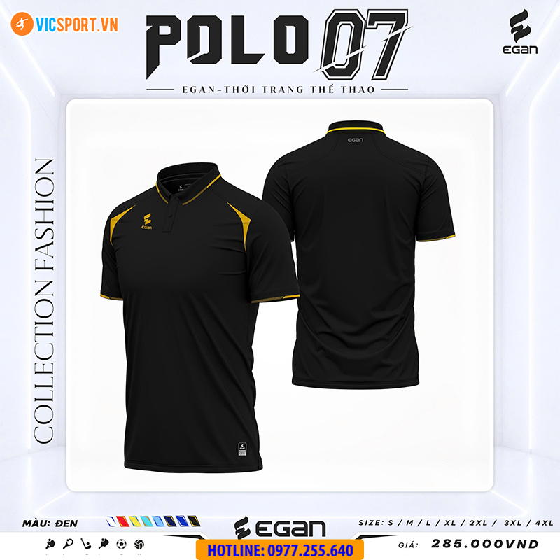 Áo thể thao polo di chuyển Egan 07 - Hình ảnh 3