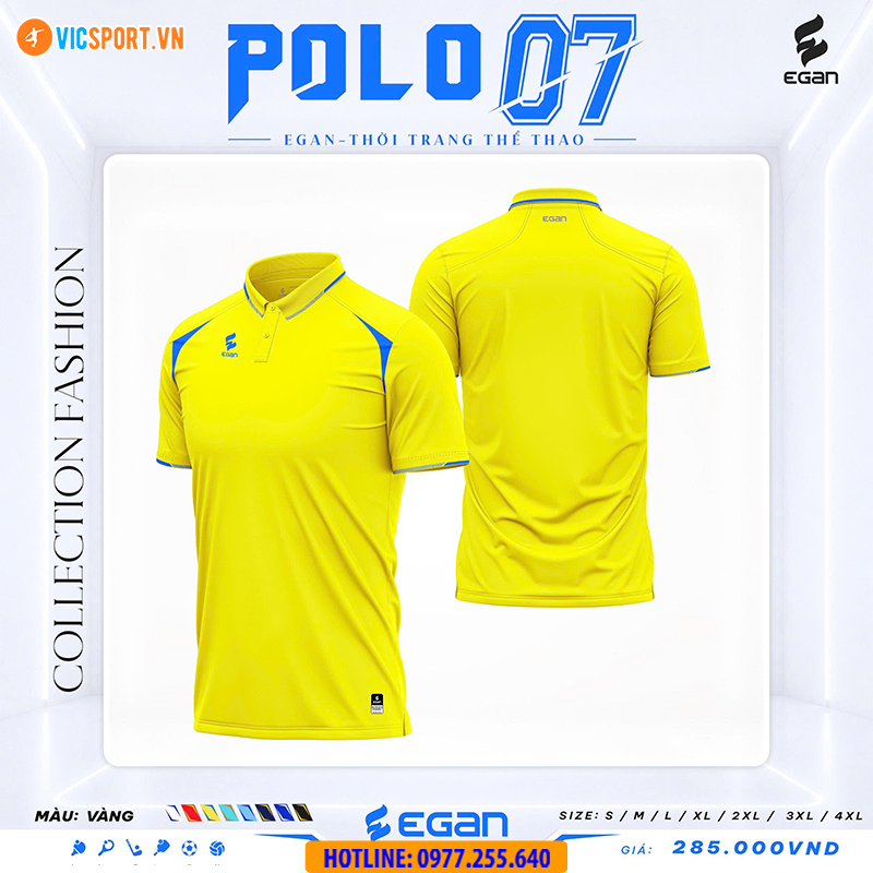 Áo thể thao polo di chuyển Egan 07 - Hình ảnh 2