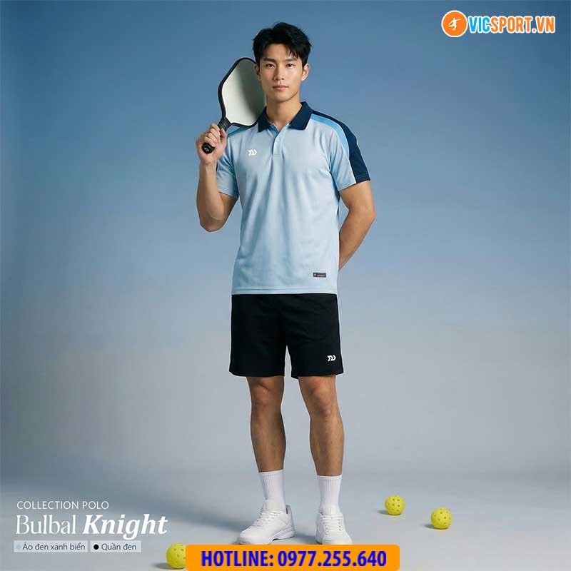 Áo polo thể thao nam Bulbal Knight đa năng - Hình ảnh 5