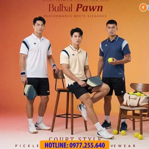 Áo polo thể thao nam Bulbal Pawn đa năng