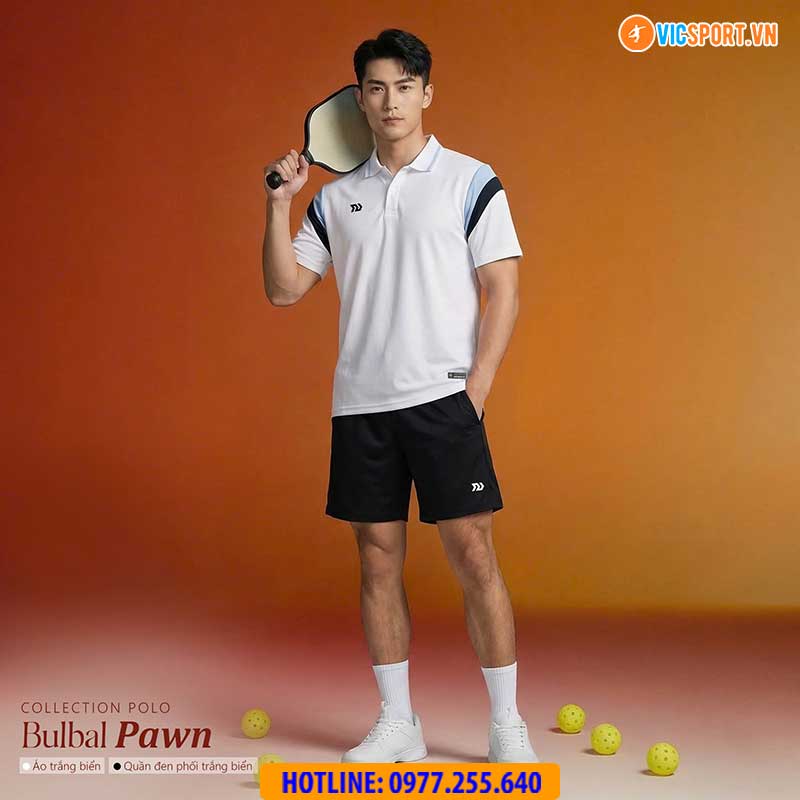 Áo polo thể thao nam Bulbal Pawn đa năng - Hình ảnh 7