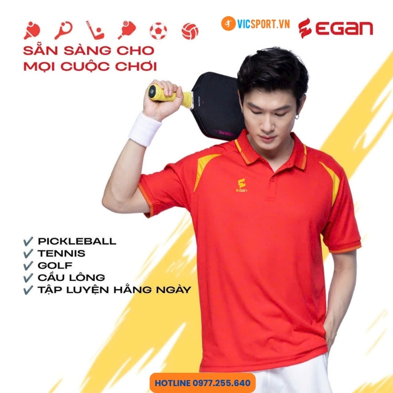 Áo thể thao polo di chuyển Egan 07 - Hình ảnh 26