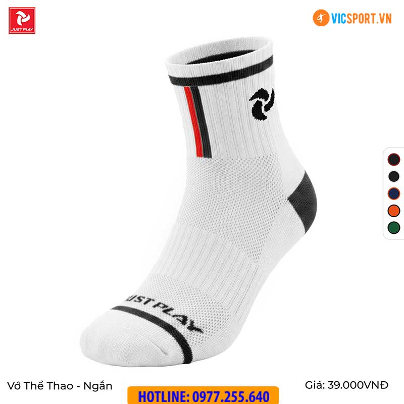 Vớ thể thao ngắn Just Play JPPK02S - Hình ảnh 8