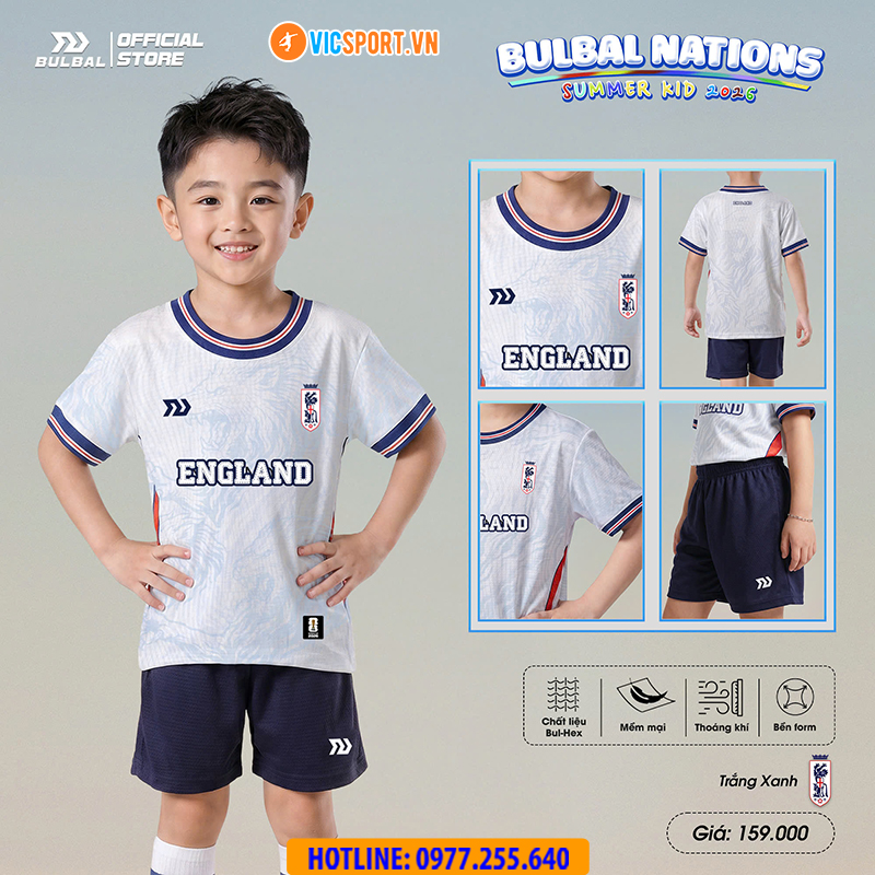 Quần áo bóng đá trẻ em Bulbal Nations - Summer Kid 2026 - Hình ảnh 15