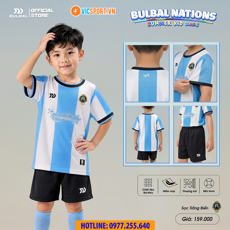 Quần áo bóng đá trẻ em Bulbal Nations - Summer Kid 2026 - Hình ảnh 16