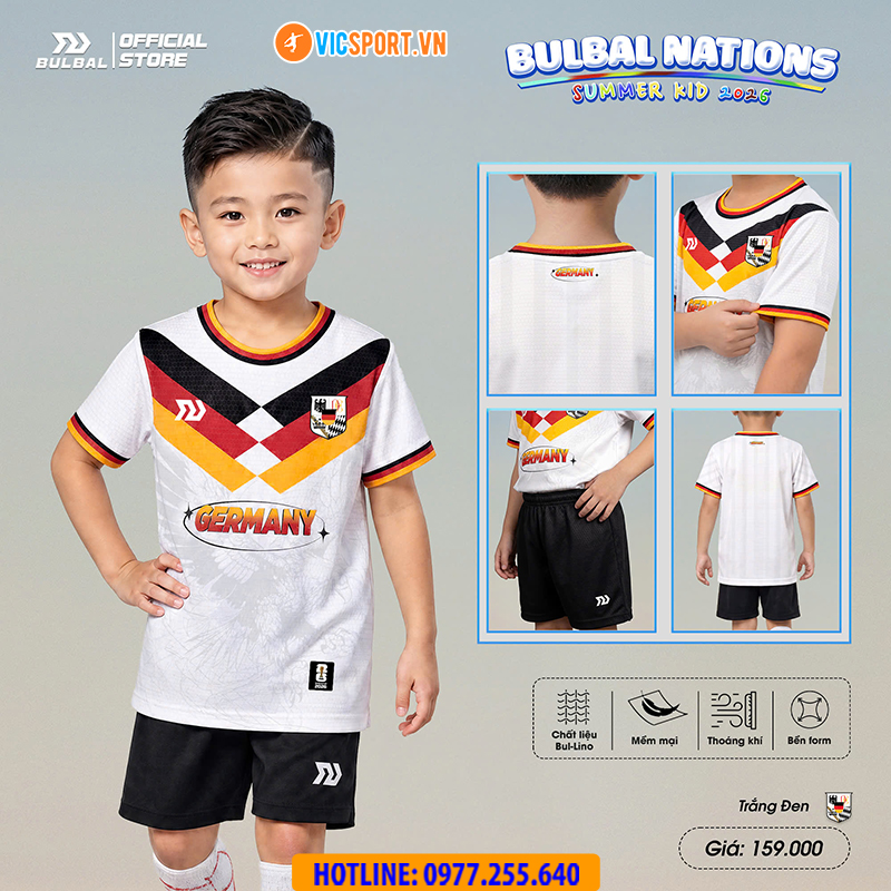 Quần áo bóng đá trẻ em Bulbal Nations - Summer Kid 2026 - Hình ảnh 18