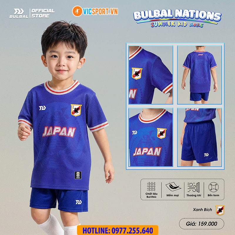 Quần áo bóng đá trẻ em Bulbal Nations - Summer Kid 2026 - Hình ảnh 19