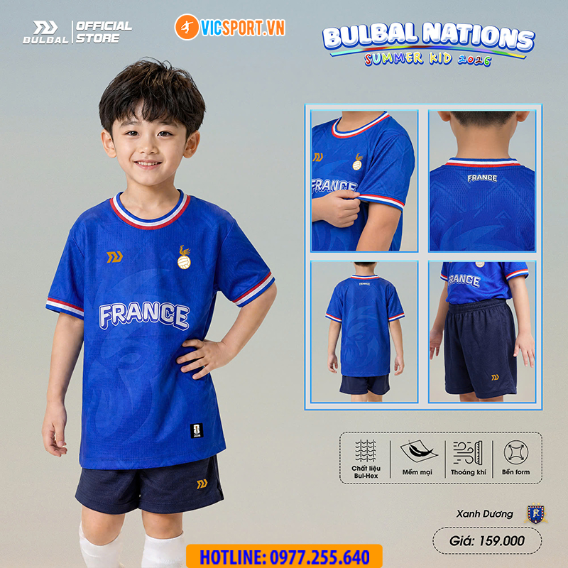 Quần áo bóng đá trẻ em Bulbal Nations - Summer Kid 2026 - Hình ảnh 20