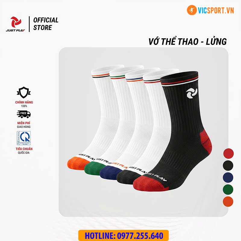 Vớ thể thao lửng Just Play JPPK03M - Hình ảnh 27