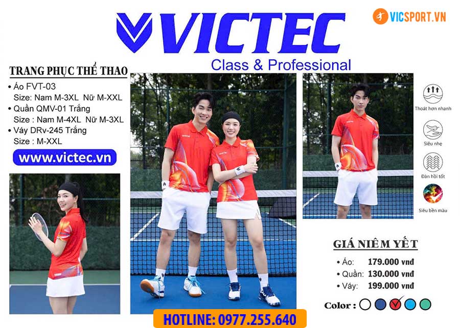 Áo thể thao Victec FVT03 đa năng - Hình ảnh 8