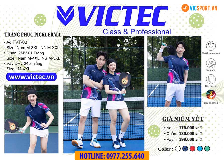 Áo thể thao Victec FVT03 đa năng - Hình ảnh 10