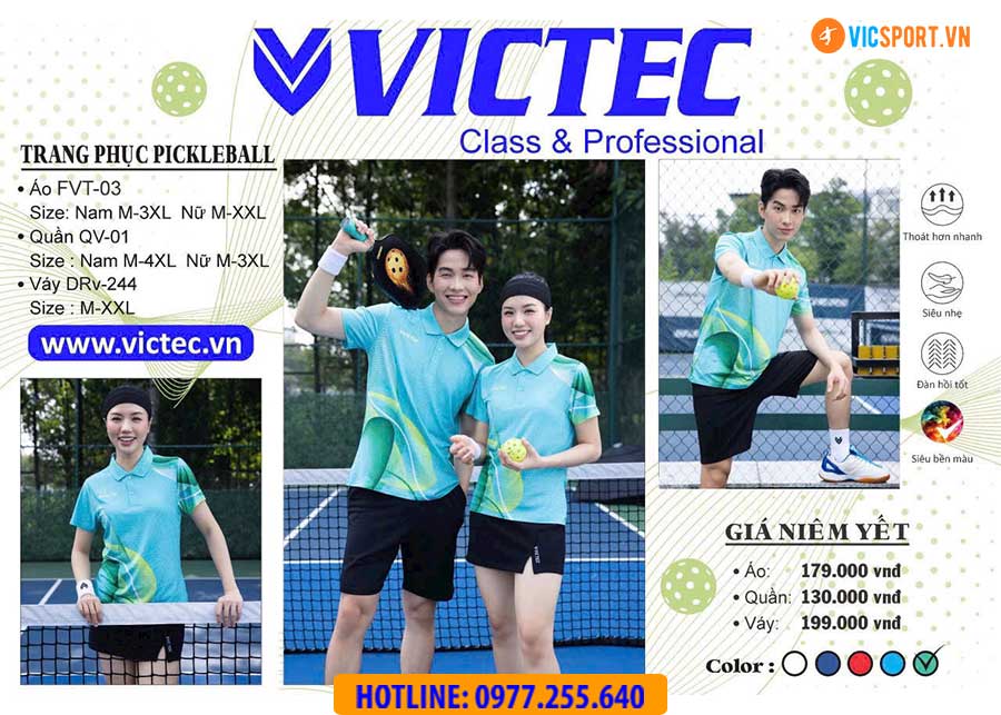 Áo thể thao Victec FVT03 đa năng - Hình ảnh 11