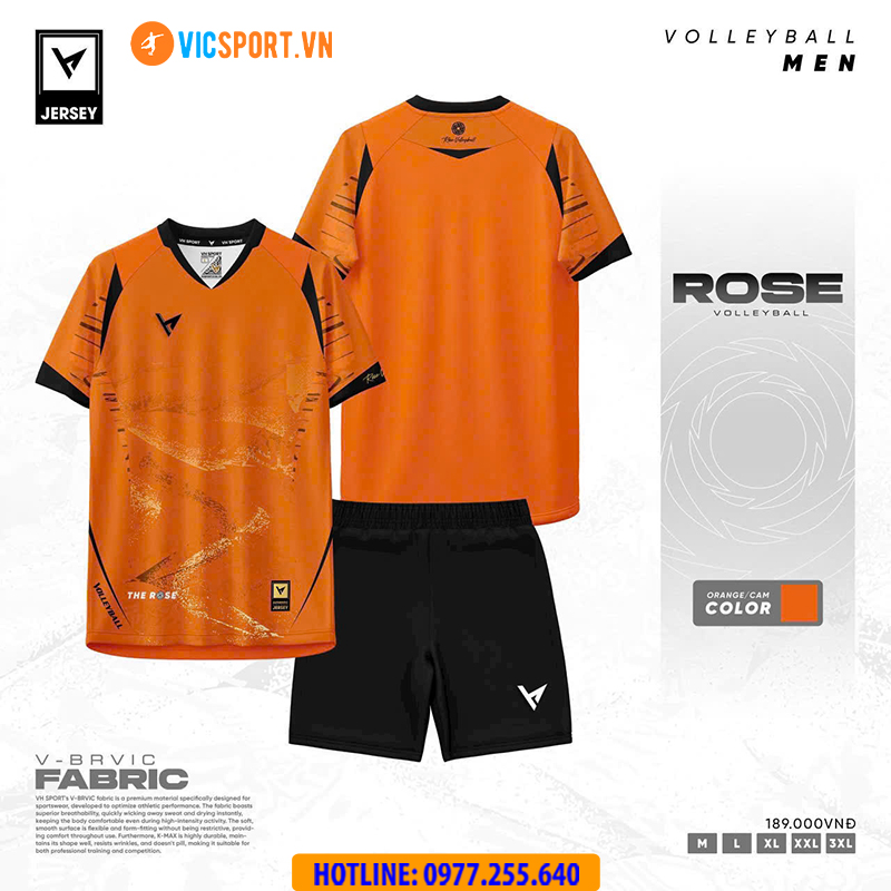 Quần áo bóng chuyền nam VH Rose - Hình ảnh 17