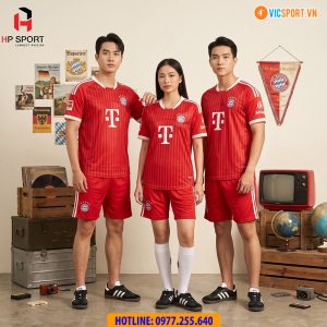Áo đá banh Clb Bayern mùa giải 2026-2027 vải mè