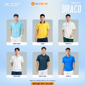 Áo polo thể thao nam Bulbal Draco