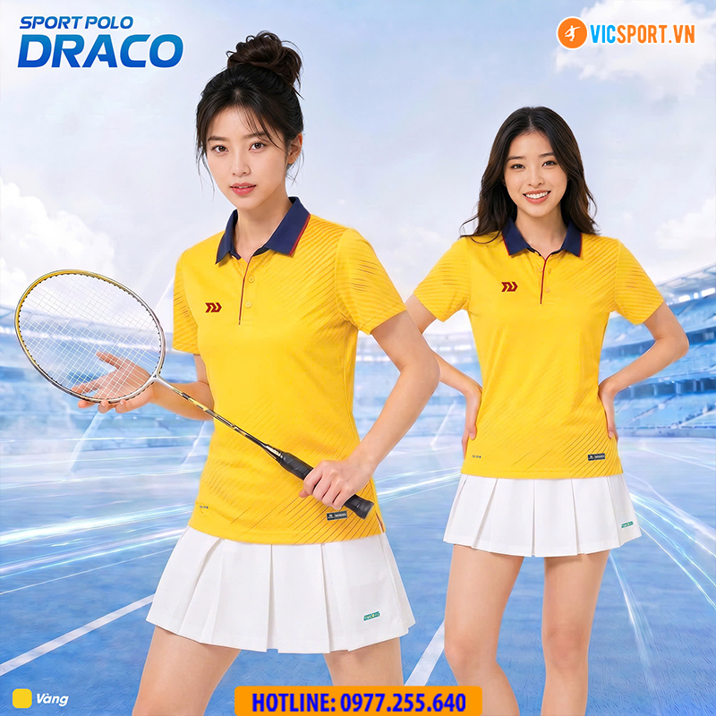 Áo polo thể thao nữ Bulbal Draco - Hình ảnh 4