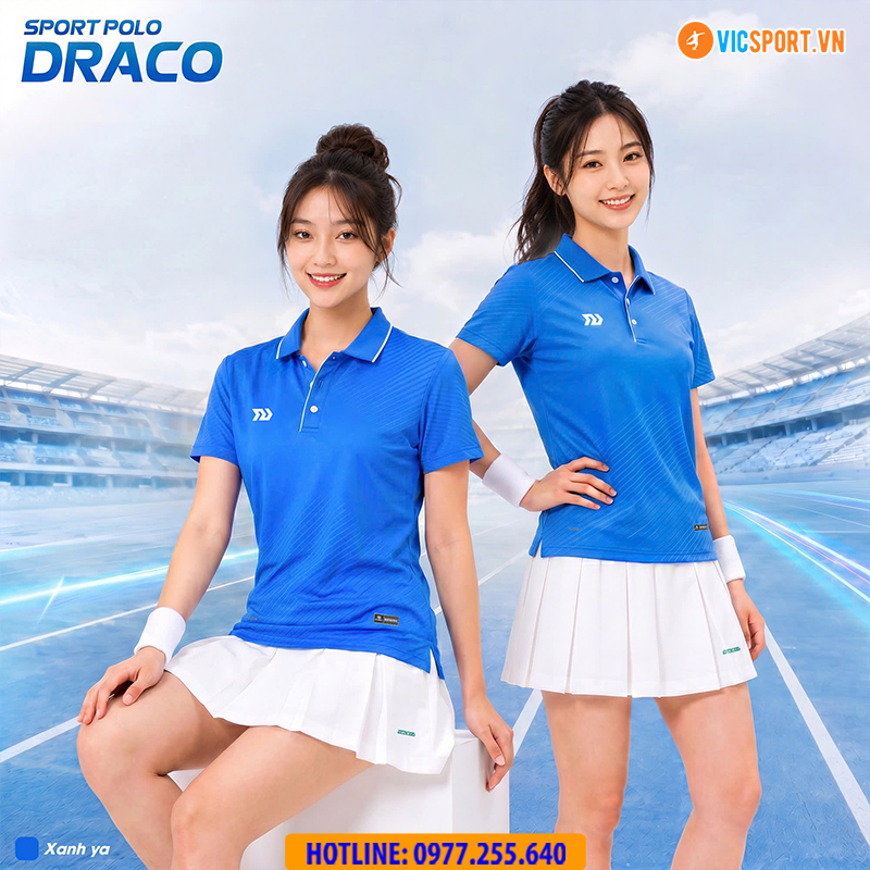Áo polo thể thao nữ Bulbal Draco - Hình ảnh 5