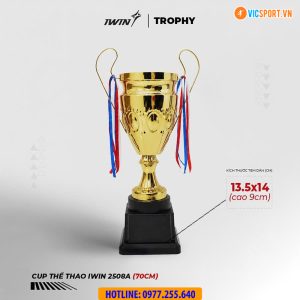 Cúp kim loại lớn iWin 2508A 70cm