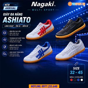 Giày bata đa năng Nagaki Ashiato