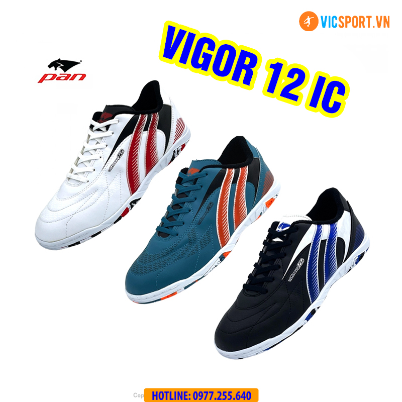 Giày đá banh trẻ em Pan Vigor 12 đế IC đá sân futsal - Hình ảnh 13