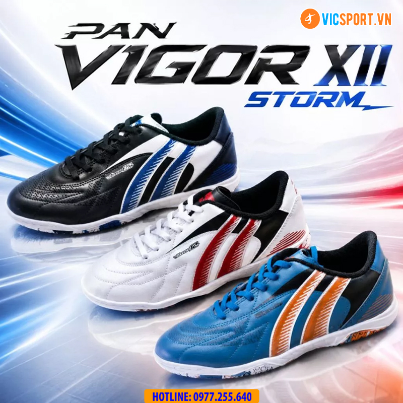 Giày đá banh trẻ em Pan Vigor 12 đế IC đá sân futsal - Hình ảnh 14