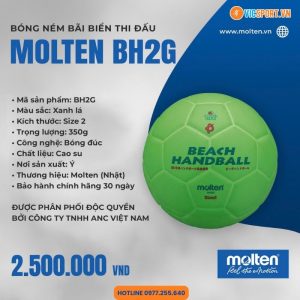 Quả bóng ném bãi biển Molten BH2G chính hãng