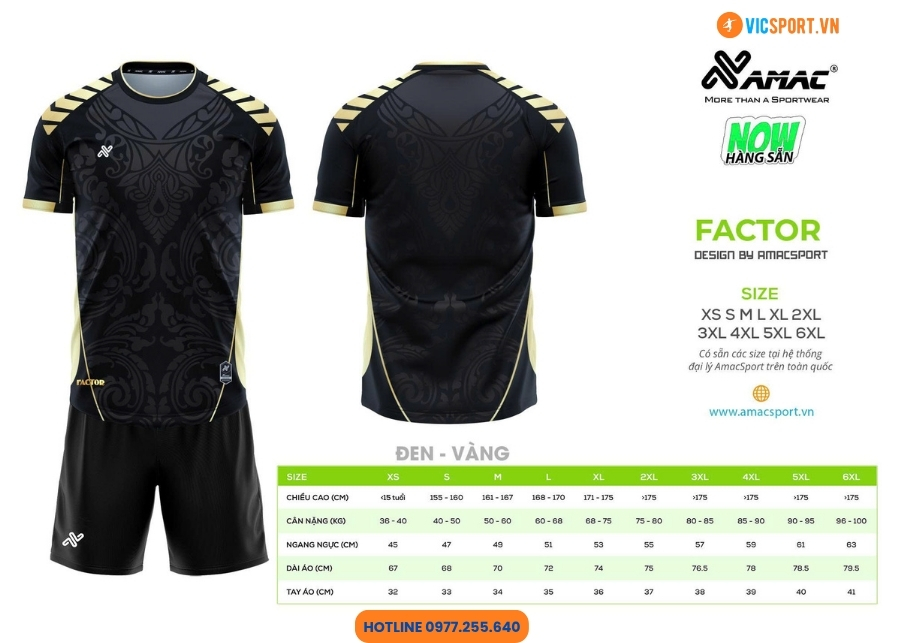 Áo đá banh thiết kế Amac Factor - Hình ảnh 12