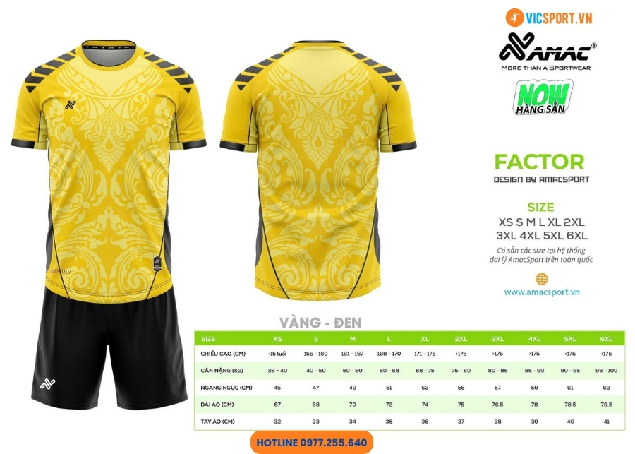 Áo đá banh thiết kế Amac Factor - Hình ảnh 7