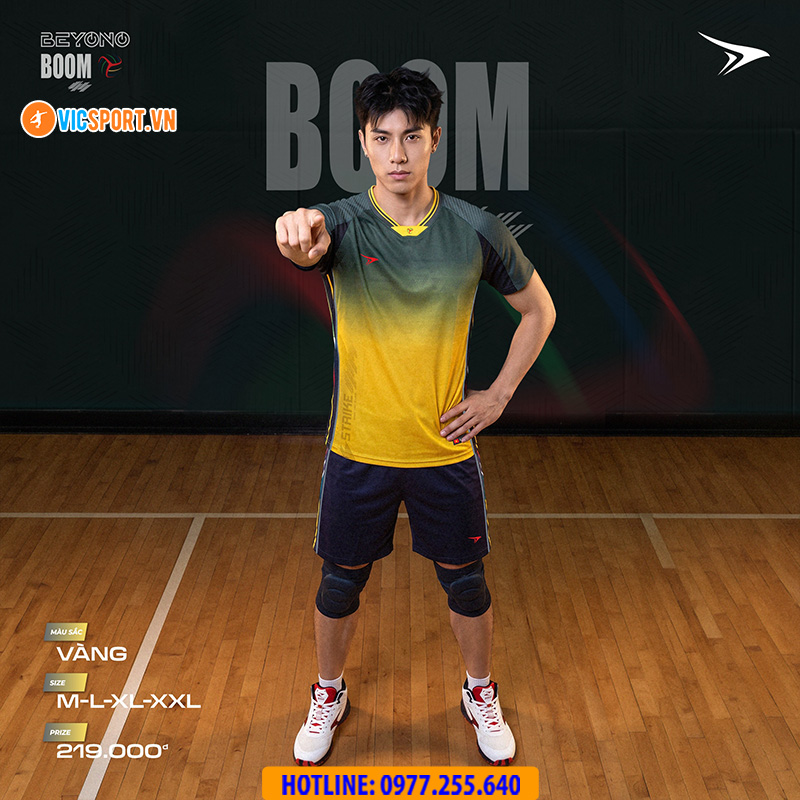 Quần áo bóng chuyền Beyono Boom nam nữ - Hình ảnh 12