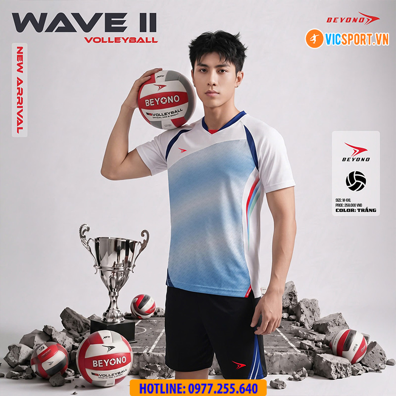 Quần áo bóng chuyền nam Beyono Wave 2 - Hình ảnh 20