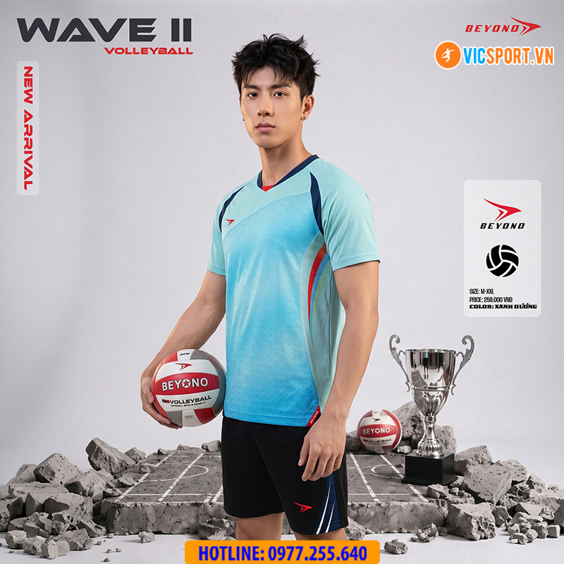 Quần áo bóng chuyền nam Beyono Wave 2 - Hình ảnh 21