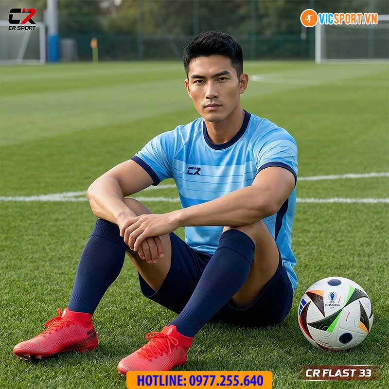 Áo đá banh thiết kế CR Flast 33 - Hình ảnh 6