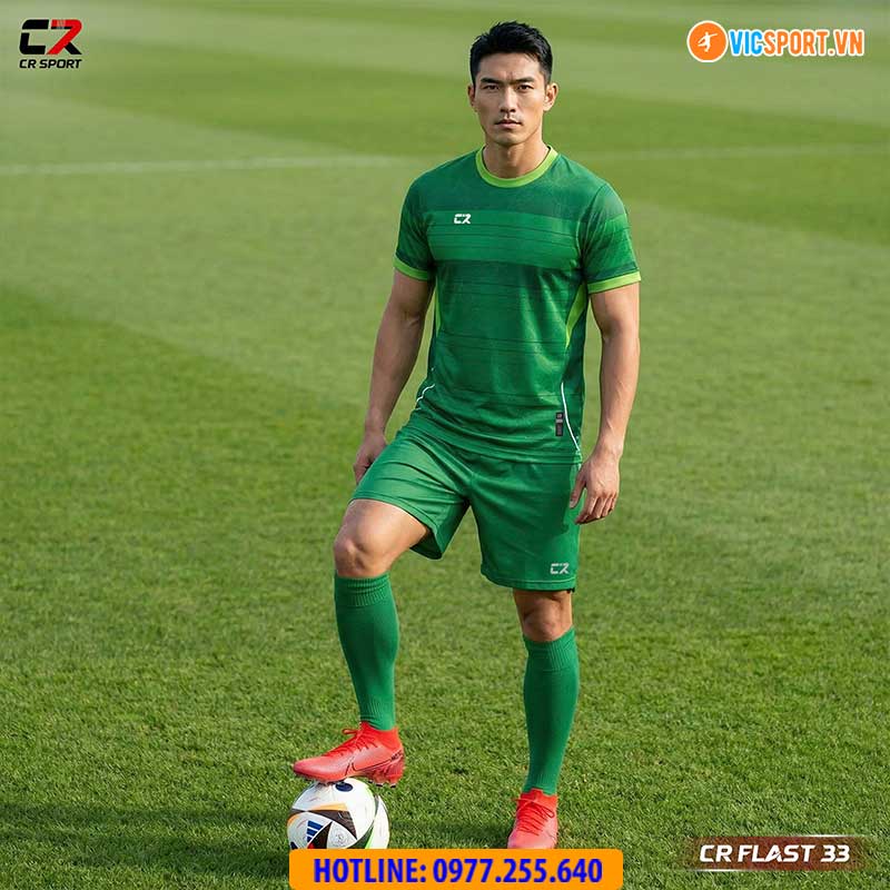 Áo đá banh thiết kế CR Flast 33 - Hình ảnh 7