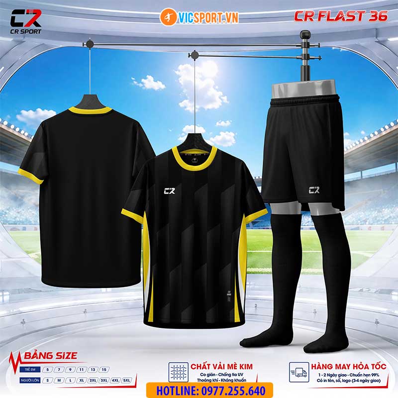 Áo đá banh thiết kế CR Flast 36 - Hình ảnh 15