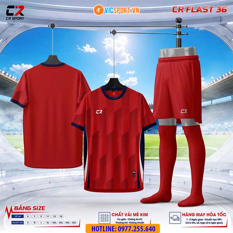Áo đá banh thiết kế CR Flast 36 - Hình ảnh 14
