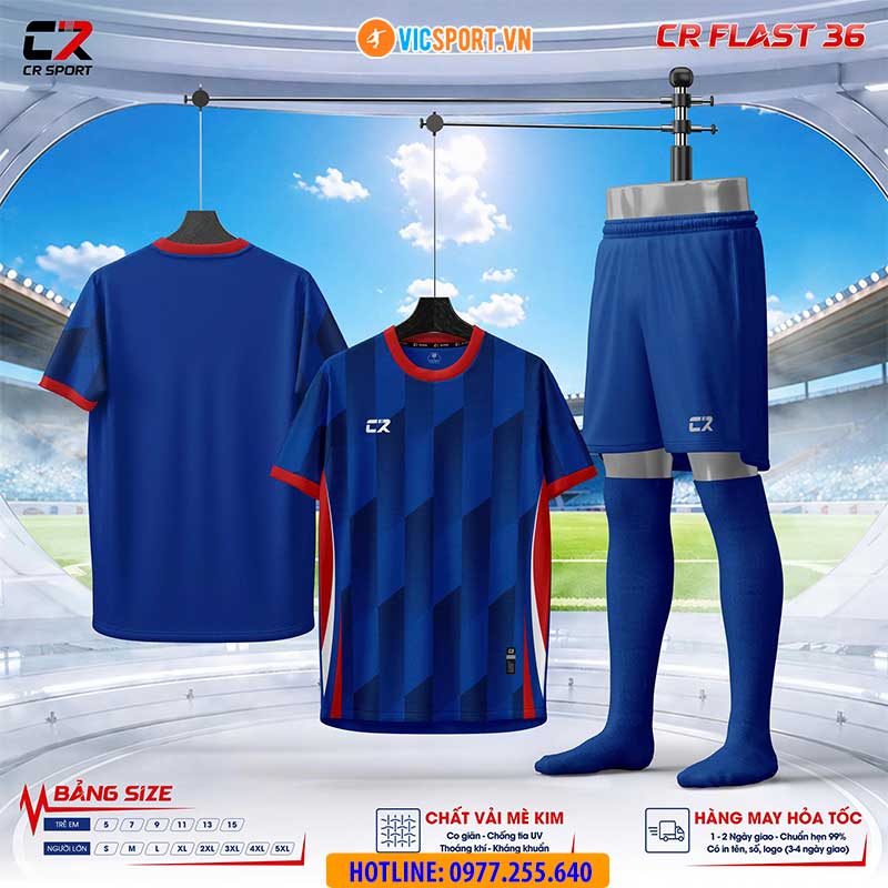 Áo đá banh thiết kế CR Flast 36 - Hình ảnh 11