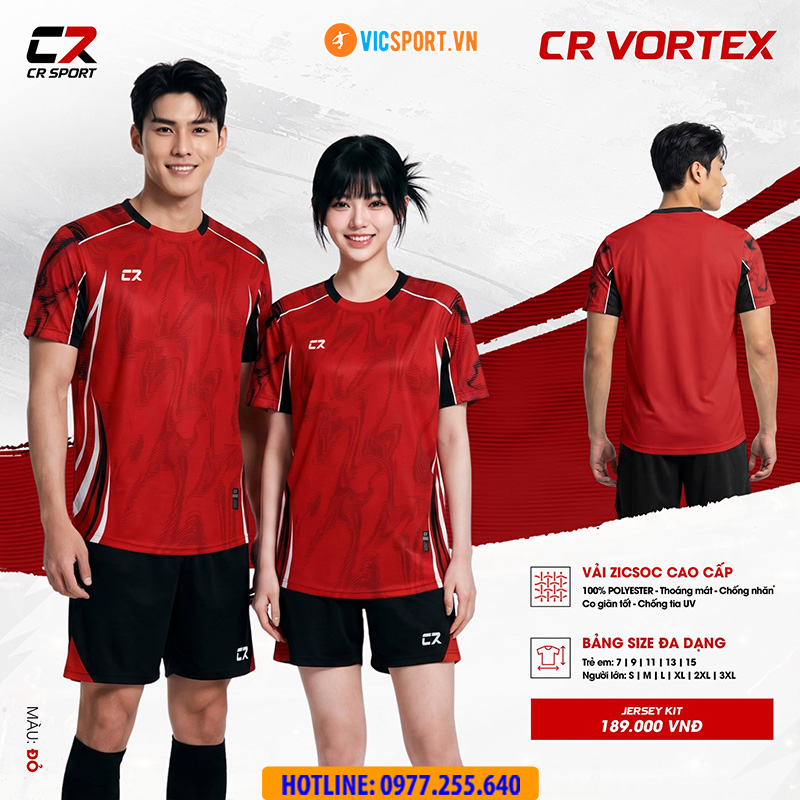 Áo đá banh không logo CR Vortex - Hình ảnh 10